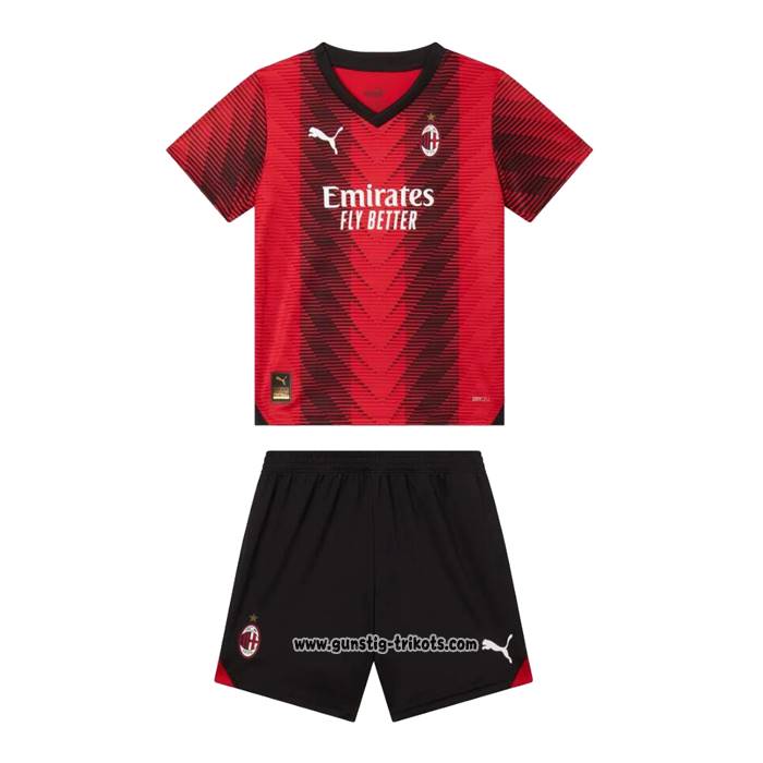 AC Milan Heimtrikot Kinder 2023-2024